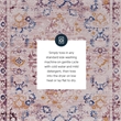 Laysan Home Transitional Washable Polyester 2'x3' Rectangle Rug in Ivory / Gold