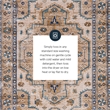 Laysan Home Transitional Washable Polyester 2'x3' Rectangle Rug in Ivory / Gold