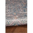 Laysan Home Transitional Washable Polyester 2'x3' Rectangle Rug in Gray / Green