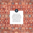 Laysan Home Transitional Washable Polyester 2'x3' Rectangle Rug in Red and Ivory