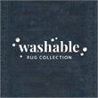 Laysan Home Transitional Washable Polyester 2'x3' Rectangle Rug in Brown / Ivory