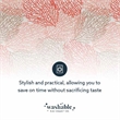 Laysan Home Transitional Washable Polyester 2'x3' Rectangle Rug in Ivory / Coral