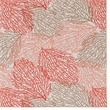 Laysan Home Transitional Washable Polyester 2'x3' Rectangle Rug in Ivory / Coral