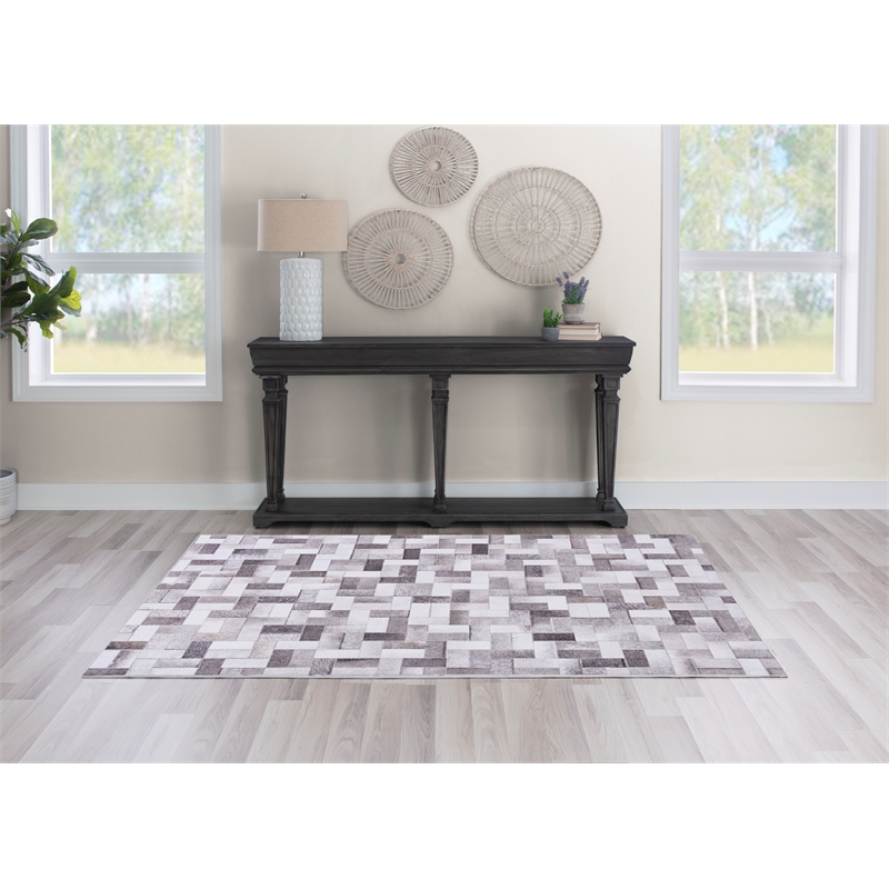 Laysan Home Transitional Woven Polyester 6'7