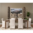 Laysan Home Reclaimed Wood Dark Brown Wall Candle Holder Rectangular 66