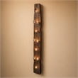 Laysan Home Reclaimed Wood Dark Brown Wall Candle Holder Rectangular 66