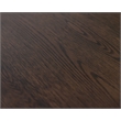 Laysan Home Round Pedestal Table in Engineered Wood - Modern Brown Finish