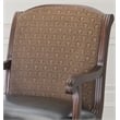 Comfort Pointe Liza Traditional Style Wood Arm Chair in Walnut Finish