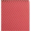 Comfort Pointe Derby Red Jacquard Fabric Gooseneck Solid Wood Arm Chair