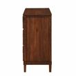 Comfort Pointe Cambridge Brown Finished Wood 3-Drawer Dresser