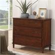 Comfort Pointe Cambridge Brown Finished Wood 3-Drawer Dresser
