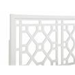 Comfort Pointe Thomas Chippendale White Wood Headboard - King