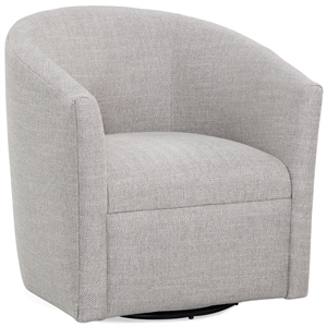 comfort pointe lynton sea oat beige fabric swivel chair