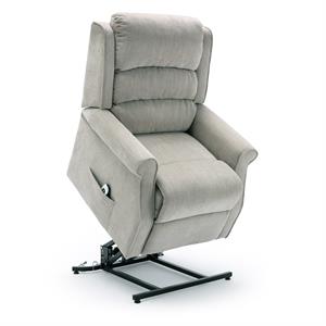 comfort pointe ashland beige fabric lift chair with massage