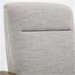 Terni Wood Arm Push Back Recliner in Sea Oat Beige Performance Fabric