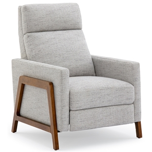 comfort pointe veneto push back recliner in performance fabric