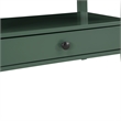 Comfort Pointe Newton Vintage Green Wood 1-drawer Storage Nightstand