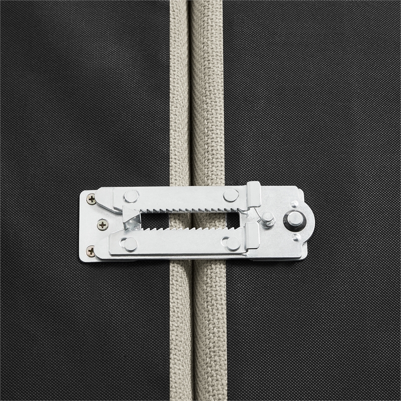 Comfort Pointe Casella Modular Beige Polyester Fabric 6-Piece Sectional