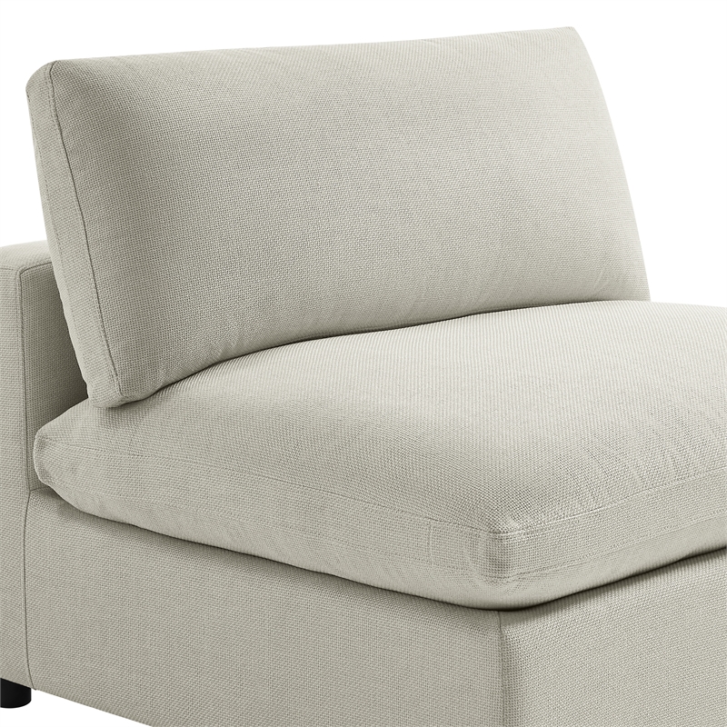 Comfort Pointe Casella Modular Beige Fabric 4-Piece XL Chofa Sectional