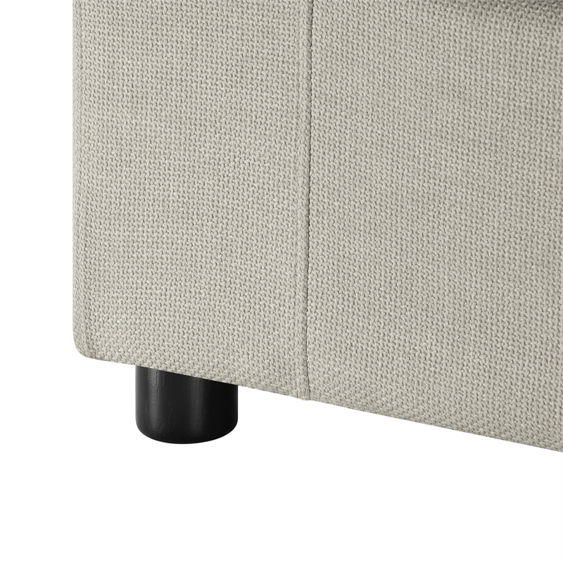Comfort Pointe Casella Modular Beige Fabric 4-Piece XL Chofa Sectional