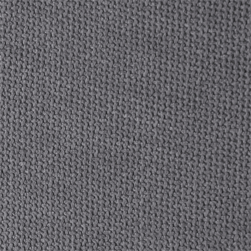 Comfort Pointe Casella Charcoal Fabric Extra Large 40 in. Square Ottoman