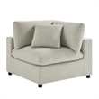 Comfort Pointe Casella Modular Beige Fabric 5-Piece XL Chofa Sectional