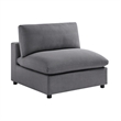 Comfort Pointe Casella Modular Charcoal Fabric 5-Piece XL Chofa Sectional