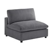 Comfort Pointe Casella Modular Charcoal Corduroy Fabric 4-Piece XL Chofa
