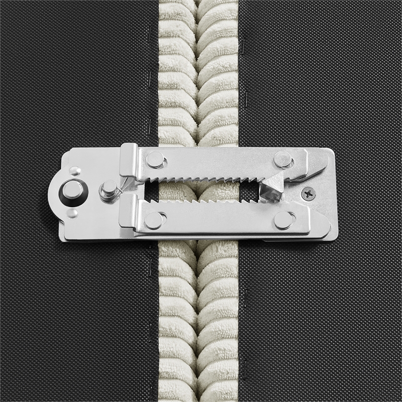 Casella Modular Beige Corduroy Fabric 5-Piece XL Chofa Sectional