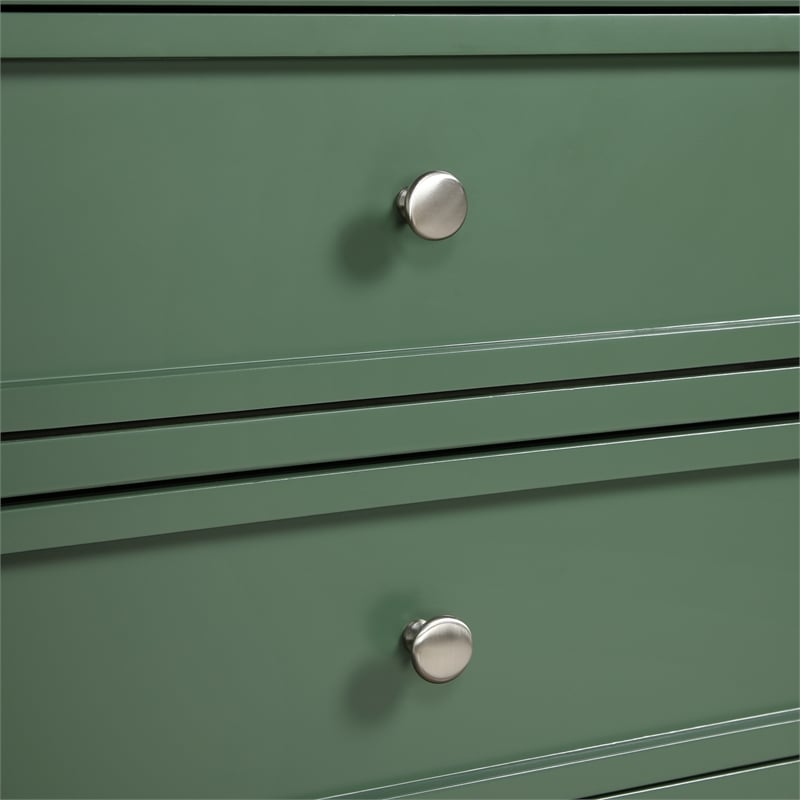 Comfort Pointe Lennon 3-drawer Vintage Green Wood Nightstand