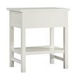 Franklen 1-drawer Antique White Wood Storage Nightstand