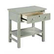 Comfort Pointe Franklen 1-drawer Antique Gray Wood Storage Nightstand