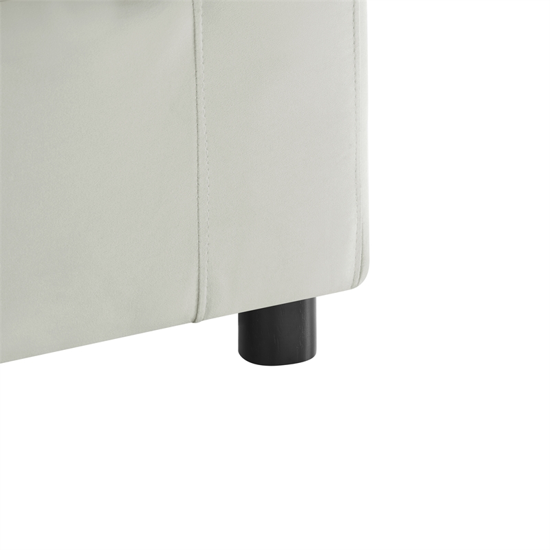 Comfort Pointe Casella Modular 6-Piece Sectional in Ivory Performance Fabric