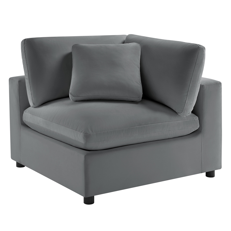 Comfort Pointe Casella Modular 6-Piece Nest in Charcoal Performance Fabric
