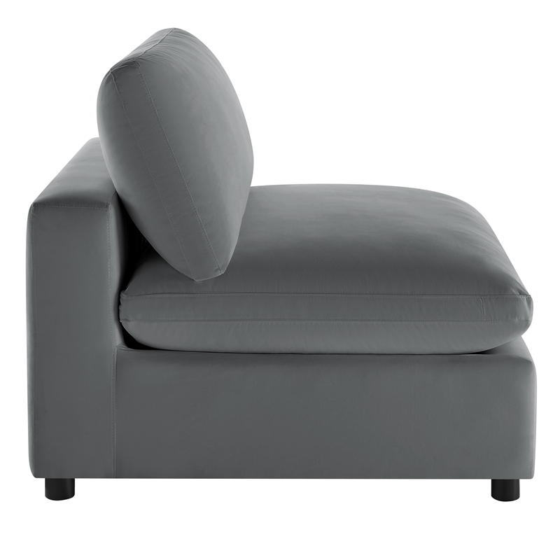 Comfort Pointe Casella Modular 5-PC XL Sectional in Charcoal Performance Fabric