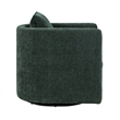 Comfort Pointe Sheldon Kelly Green Fabric Swivel Barrel Chair
