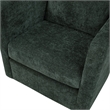 Comfort Pointe Sheldon Kelly Green Fabric Swivel Barrel Chair