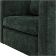 Comfort Pointe Sheldon Kelly Green Fabric Swivel Barrel Chair
