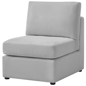Comfort Pointe Chandler Gray Performance Fabric Armless Chair