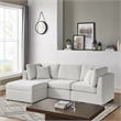 Comfort Pointe Chandler 4-PC XL Ivory Performance Fabric Chofa