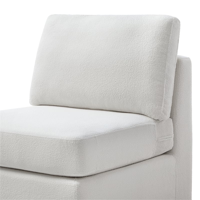 Comfort Pointe Chandler 6-PC Ivory Performance Fabric Sectional