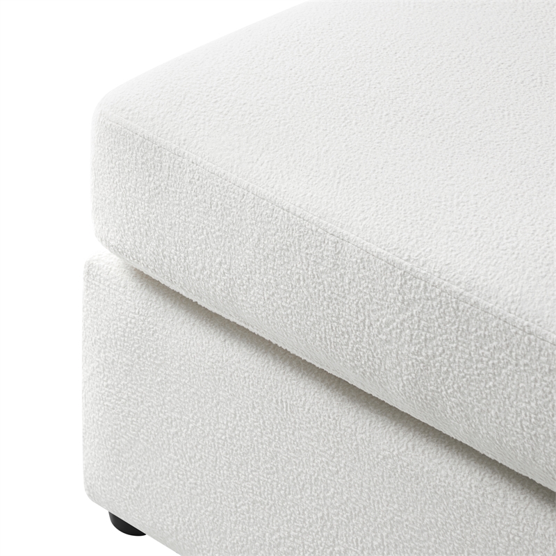 Comfort Pointe Chandler 6-PC Ivory Performance Fabric Sectional