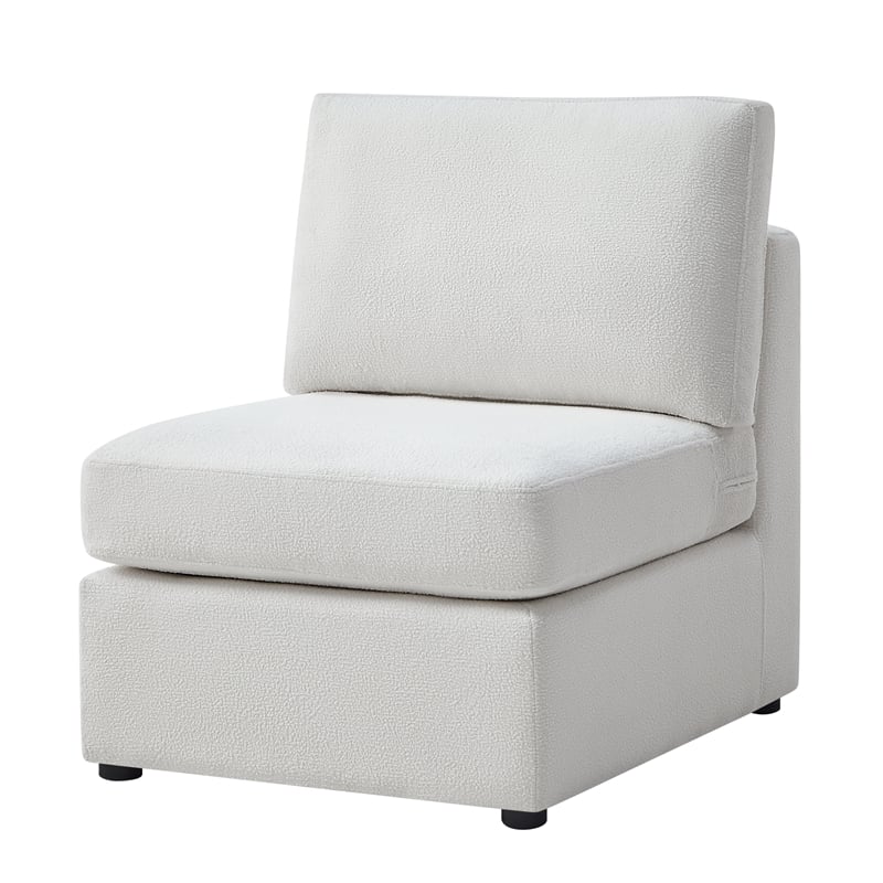 Comfort Pointe Chandler 6-PC Ivory Performance Fabric Sectional