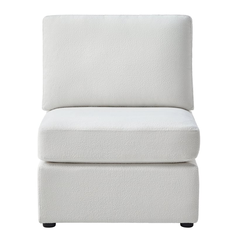 Comfort Pointe Chandler 6-PC Ivory Performance Fabric Sectional