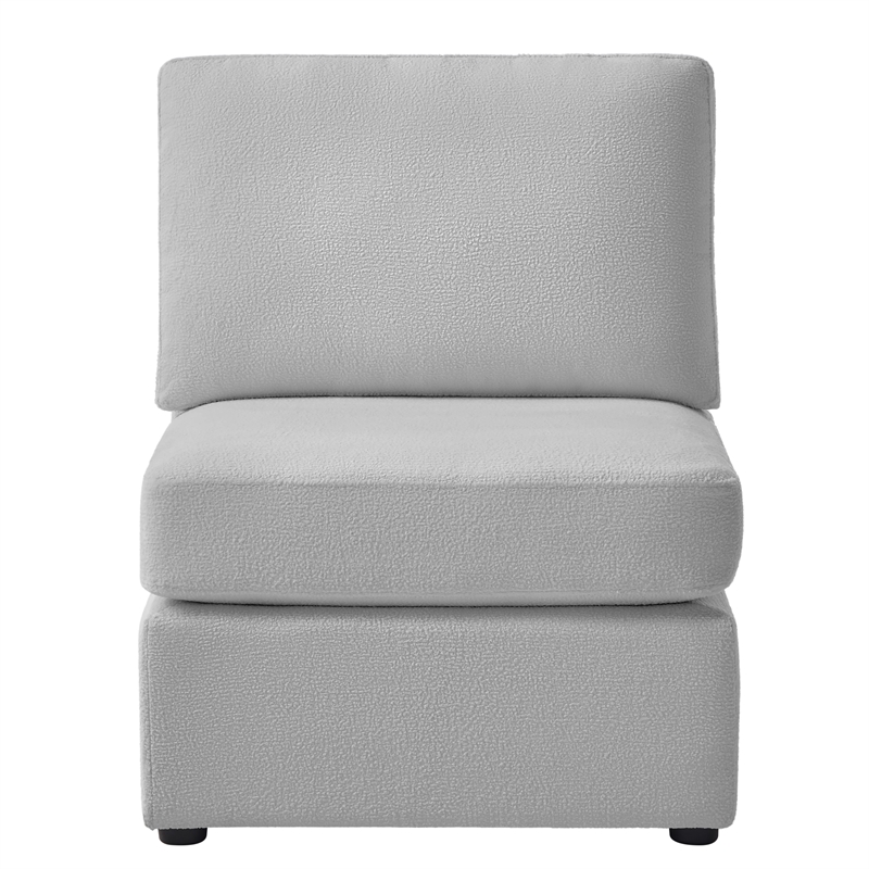 Comfort Pointe Chandler 6-PC Gray Performance Fabric Sectional