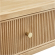 Comfort Pointe Flores Natural Finished Wood 1-drawer Nightstand