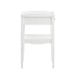 Comfort Pointe Finchley White Wood 1-drawer Nightstand with Shelf