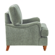 Comfort Pointe Clarendon Arm Chair - Heathered Sage Polyester