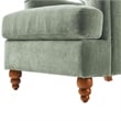 Comfort Pointe Clarendon Arm Chair - Heathered Sage Polyester