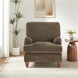 Comfort Pointe Clarendon Arm Chair - Heathered Cocoa Polyester
